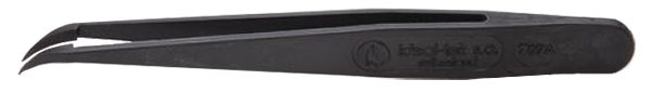 707A-microtonano- Plastic tweezer.JPG EM-Tec 707A.CT ESD safe PVDF/carbon fibre reinforced tweezers, sharp curved tips